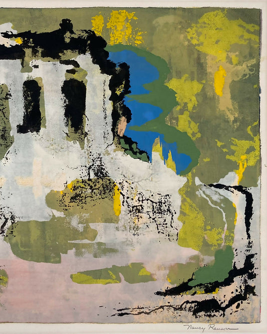25-096 Nancy Ranson Taormina Serigraph 20 x 13-2