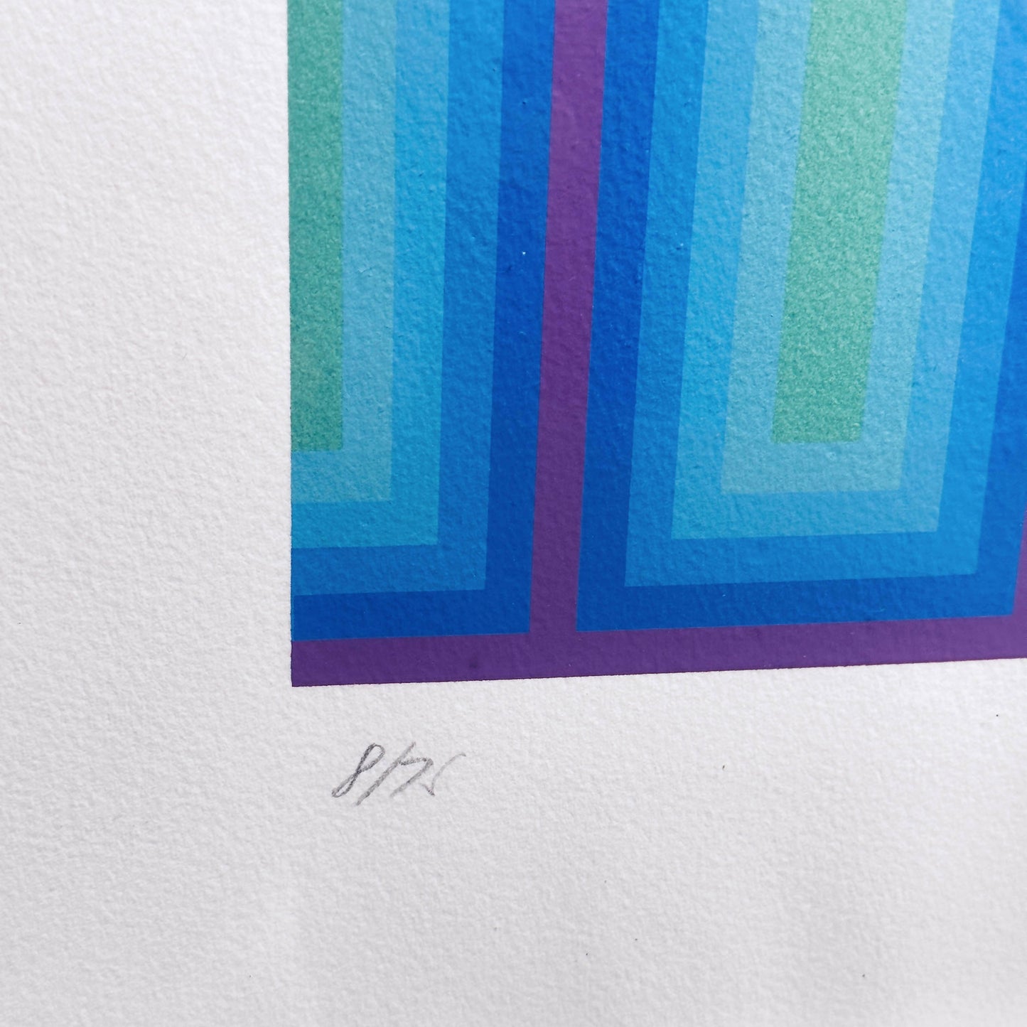 23-227-Original Op-Art 1969 Silkscreen Print-4