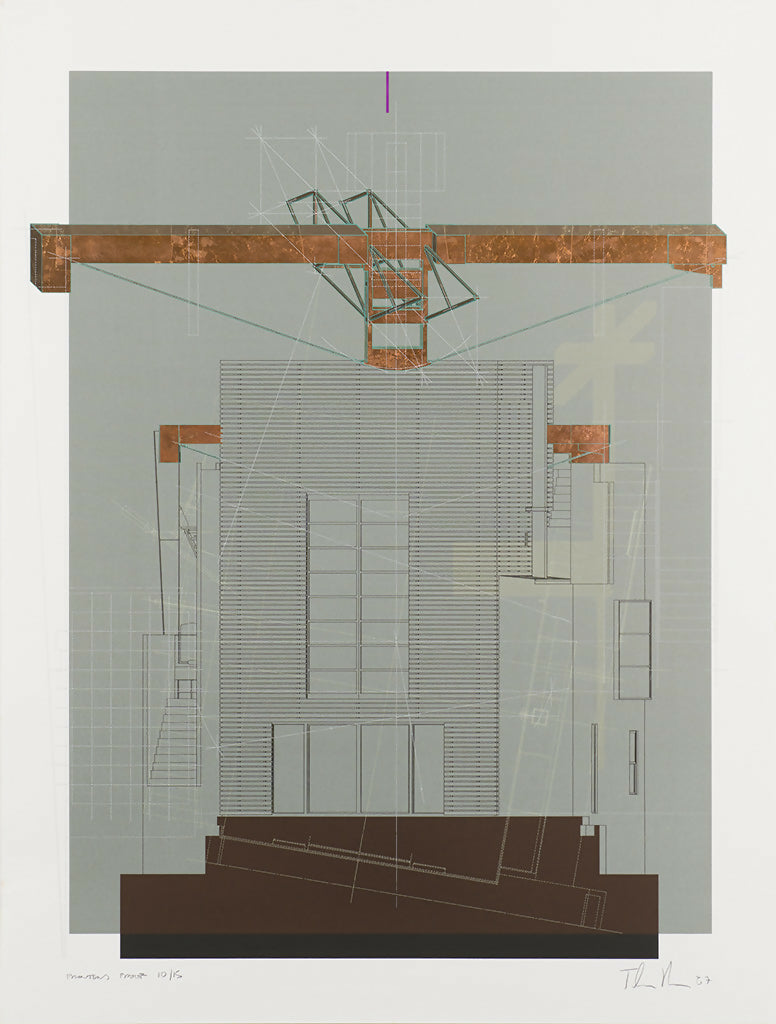 Truss Axonometric with Section_Archwork