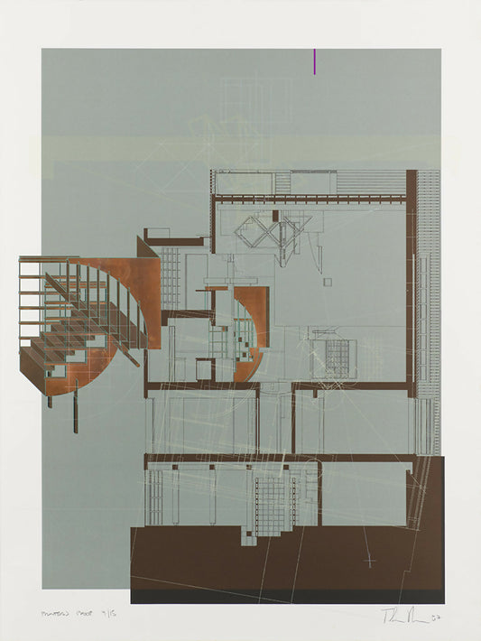 Stair Axonometric with Section_Archwork